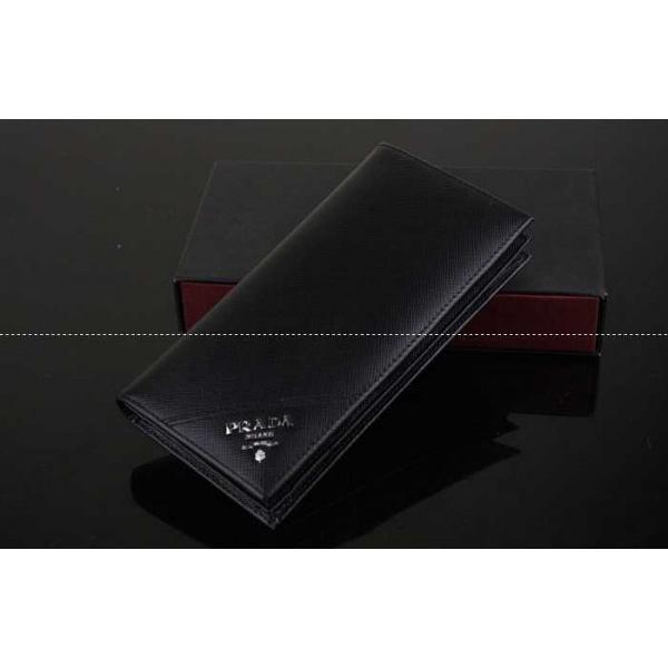 Phổ biến Prada Prada Bi -Fold Coin Purse Long Wallet_ Prada Men Wallet _ Wallet Men _ Thương hiệu cửa hàng đặc biệt đặt hàng thư giá rẻ