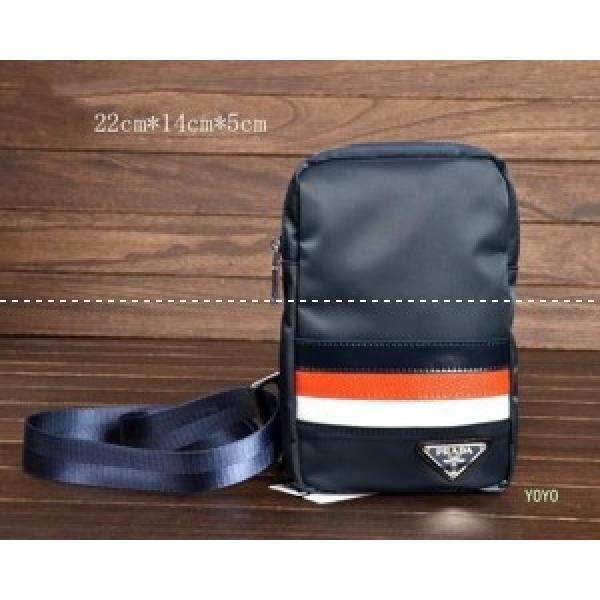 Prada Prada túi nam Túi Body 43888BL_ PRADA MEN TAGS_ Túi Men_ Thương hiệu cửa hàng đặt hàng thư giá rẻ