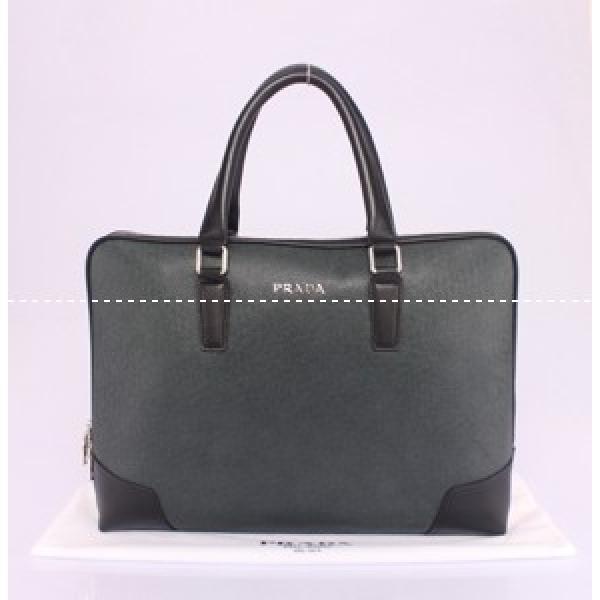 Túi kinh doanh túi nam Prada Prada 3008-5GR_ PRADA MEN Túi đựng