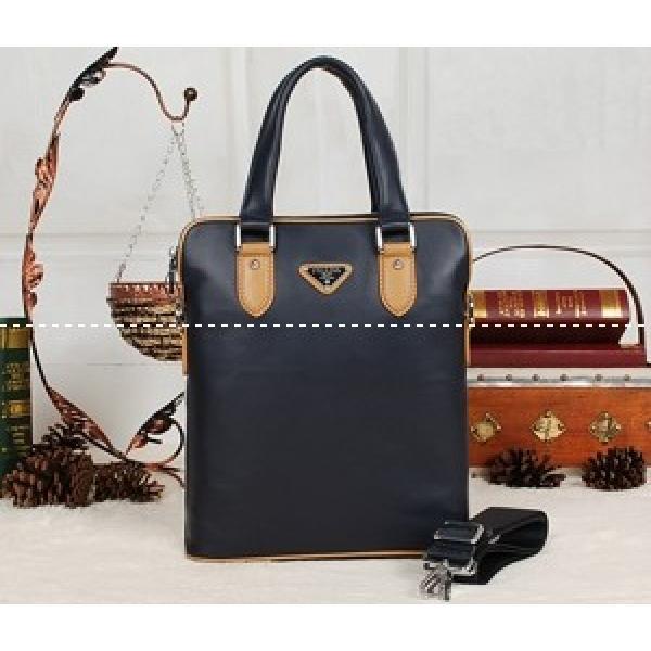 Prada Prada Túi nam Hand-Held & vai treo B52132-BL_ PRADA MEN BAG_BAG MEN_ THƯƠNG MẠI CỬA HÀNG MAIL THƯƠNG HIỆU