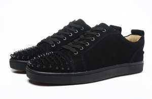 ★ Christian Lubutan ★ [Mới] Louboutin Louis Junior Spike Sneakers _Christian Louboutin Christian Lubitan_ Thương hiệu giá rẻ 