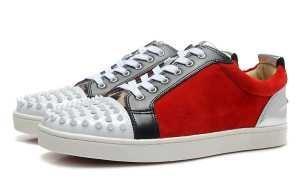 Gửi thư phổ biến Louboutin Louis Louis Louis Junior Spike Flat Cotton Neaker_Christian Lubutan Christian Louboutin_ Thương hiệu giá rẻ (lớn nhất )