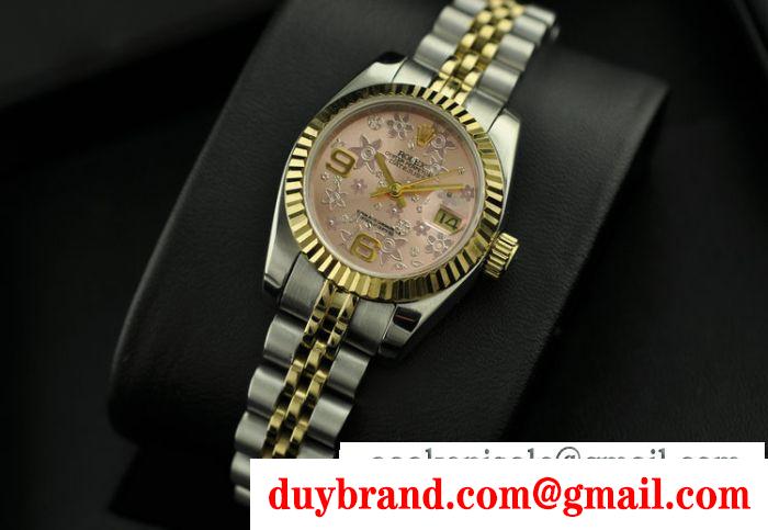 ROLEX ロレックス デイトジャスト 女性用腕時計 自動巻き 3針クロノグラフ 日付表示 27.00mm サファイヤクリスタル風防