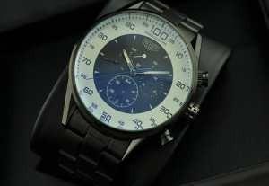 Tag hoire nam xem tự động xem ngày hiển thị Sapphire Clistal Windshield 4385mm Black_tag Heuer Tauer Tauer_ Thương hiệu giá rẻ (Lớp lớn nhất của )