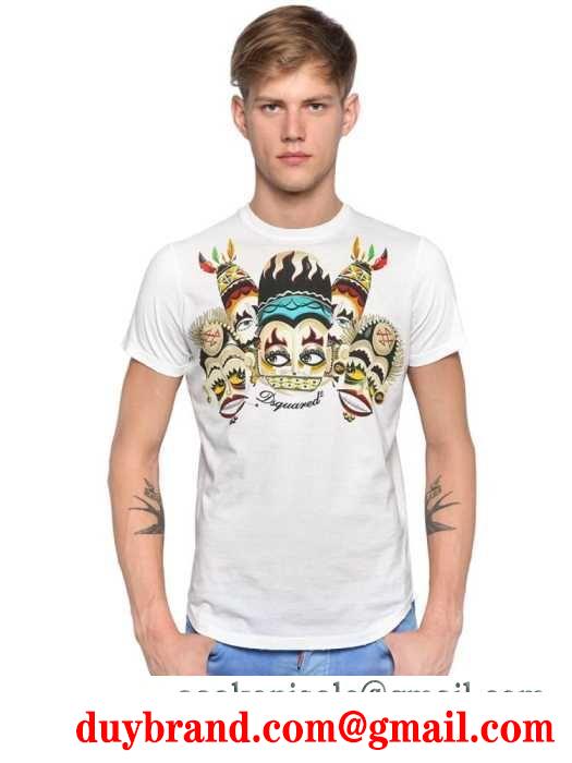 欧米韓流/雑誌 2014 dsquared2 ディースクエアード半袖tシャツ