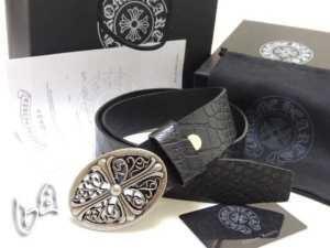 Cross Buckle Men Belt Crome Hearts Da nặng Chrome Hearts Phổ biến cổ điển hình bầu dục 15 inch Chiều rộng Đen đen _Chrom Hearts Chrome Hearts_ Thương hiệu giá rẻ 