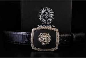 Chrome Hearts Lion Buckle Chất lượng bảo đảm bằng da nam mới _Chrome trái tim Chrome Hearts_ Thương hiệu giá rẻ 