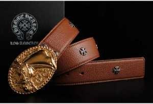 Chrome Hearts Da Belt Men Nile da Nile Cá sấu Chất chrom Hearts Wind Horse Hình ảnh Auto Rock Buckle Men Belt_chrom Hearts Clom Hearts_ Thương hiệu giá rẻ 
