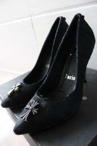 Chrome Hearts Ladies Bơm Pin G...