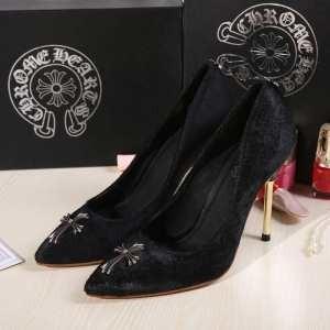 ★ Đáng tin cậy ★ Theo dõi mùa xuân / Mùa hè Chrom Hearts Pumps (Đen) _Chrom Hearts Chrome Hearts_ Thương hiệu giá rẻ (lớn nhất )