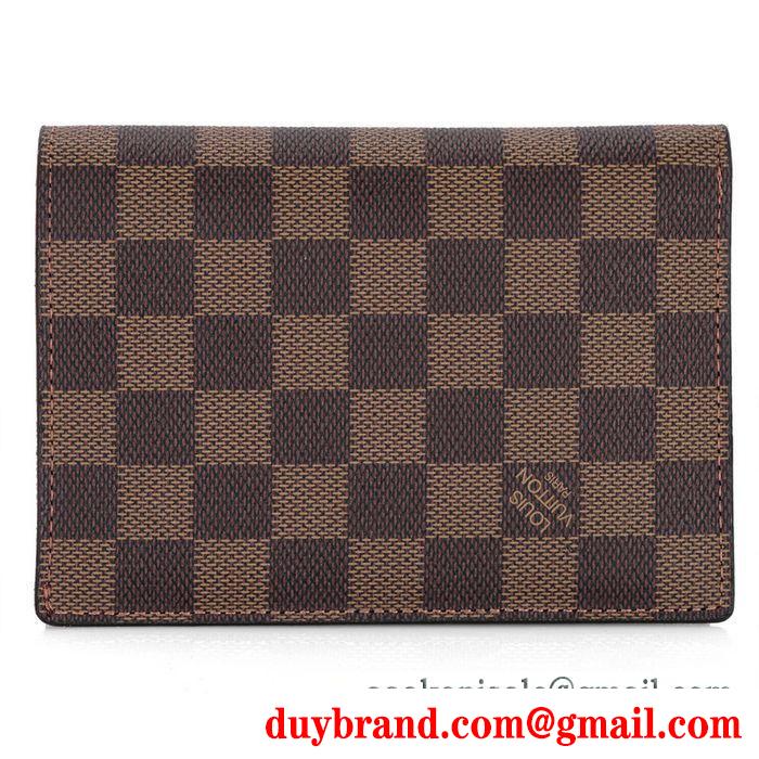 可愛い　美品　Louis Vuitton　ルイヴィトン 財布 ダミエ　ユニセックス　プレゼント