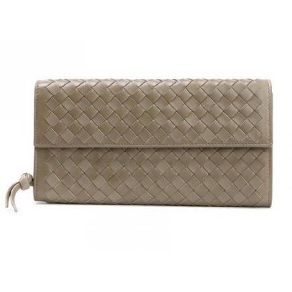 Bottega Veneta intrecciato ví dài _ Bottega Veneta Ladies Wallet_ Wallet Ladies