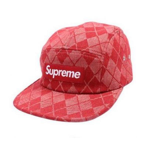 Tối cao 14AW denim argyle camp cap _hat muffler set _ nam fashion_ thương hiệu đặt hàng thư giá rẻ đặc biệt