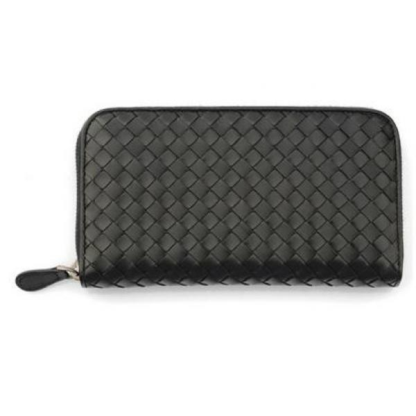 Bottega Veneta Intrecciato tròn Fastener Long Wallet_ Bottega Veneta Ladies Wallet_ Purse Ladies_bland Cửa hàng đặt hàng qua thư giá rẻ