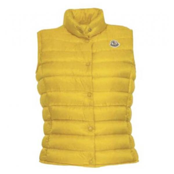 Phụ nữ Moncler Down Vest Yellow M000965_ Áo khoác phụ nữ _ Moncler Special _ Thương hiệu cửa hàng đặc biệt đặt hàng thư giá rẻ