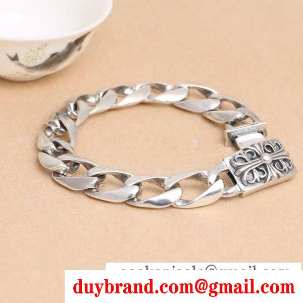 2014春夏大人のおしゃれに chrome hearts クロムハーツ trang sức Bạc 925ブレスレット