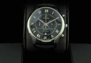 Thiết kế đầy đủ các mùa xuân / mùa hè sang trọng Half Automatic Waki ​​Japan Quartz 5 Sticks Omega Men Watch _Omega