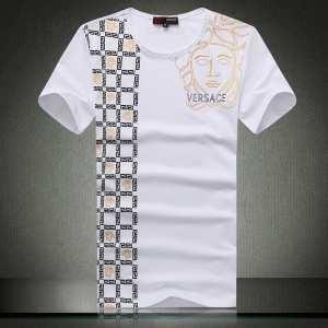 Mùa xuân / Mùa hè kích thước phong phú Versace Short Sleeve T -shirt _Versace Versace_ Thương hiệu giá rẻ 