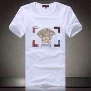Sản phẩm phổ biến mùa xuân / mùa hè Versace Short Sleeve T -shirt 2 Lựa chọn màu _Versace Versace _ Thương hiệu giá rẻ 