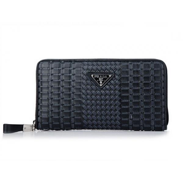 Sai Nhãn hiệu Prada Wallet Wallet Wallet Card Case Case Navy PR5073-2_ PRADA MEN's Wallet_ Wallet Men_ Thương hiệu cửa hàng đặt hàng thư giá rẻ