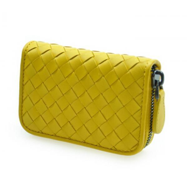 Bottega Veneta Fake Mail Order, Sunset Intrecciato Nappa Coin Case_