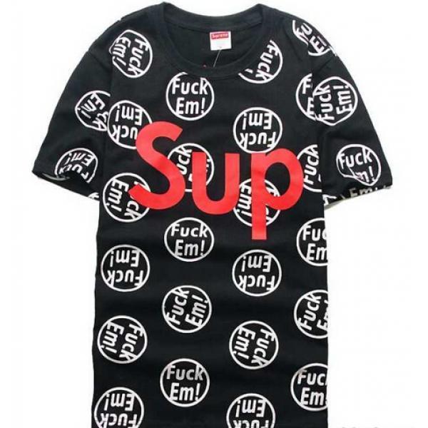 Vật phẩm nổi bật Các sản phẩm tối cao tối cao Shu -sleeve t -shirt 3 Lựa chọn màu _ Tay áo ngắn T -Shirt _ Thời trang nam