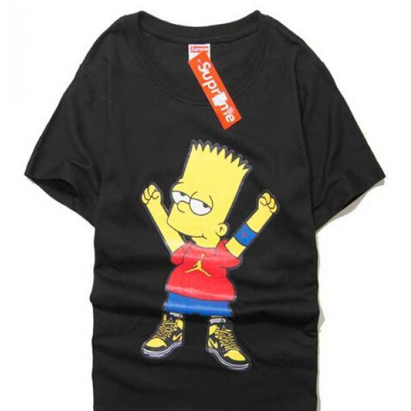 Tối cao tối cao tay áo ngắn T -shirt 2 màu Chọn _ tay áo ngắn T -shirt _ Thời trang nam