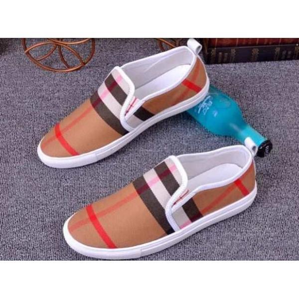Điểm số đầy đủ Burberry Burberry Mail đặt hàng Giày thông thường Canvas 2 Màu sắc chọn_ Giày kinh doanh _ Thời trang nam _ Thương hiệu cửa hàng đặt hàng thư giá rẻ
