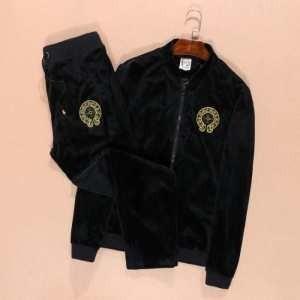 Những người phụ nữ giá rẻ phụ nữ nổi tiếng nam nữ mồ hôi parker zip ch cộng với Chrome Hearts Upper và Leats SET_KROME Hearts Chrome Hearts_ Thương hiệu giá rẻ 