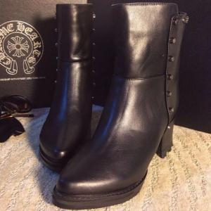 Chrome Hearts Fall / Winter Fall / Winter gót chân Boots _ Chrome Hearts Chrome Hearts_ Thương hiệu giá rẻ 