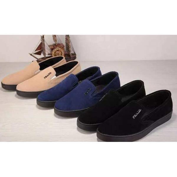 Rất dễ sử dụng prada prada trượt -on 3 -colored select_sneakers, giày _ fashion nam fashion_ thương hiệu cửa hàng đặt hàng thư giá rẻ