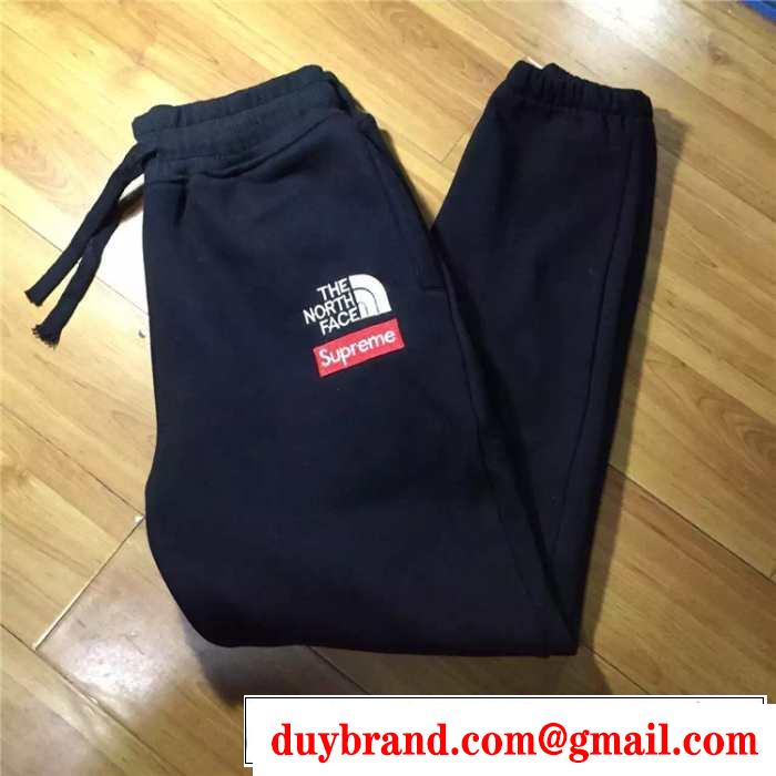 着心地の良さを兼ね備えた　 2015秋冬 SUPREME シュプリーム トレパン 人気販売　スポーツパンツ 2色可選