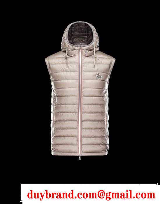 見た目　秋冬 moncler モンクレール ダウンジャケット 耐久性のあるベスト 2色可選