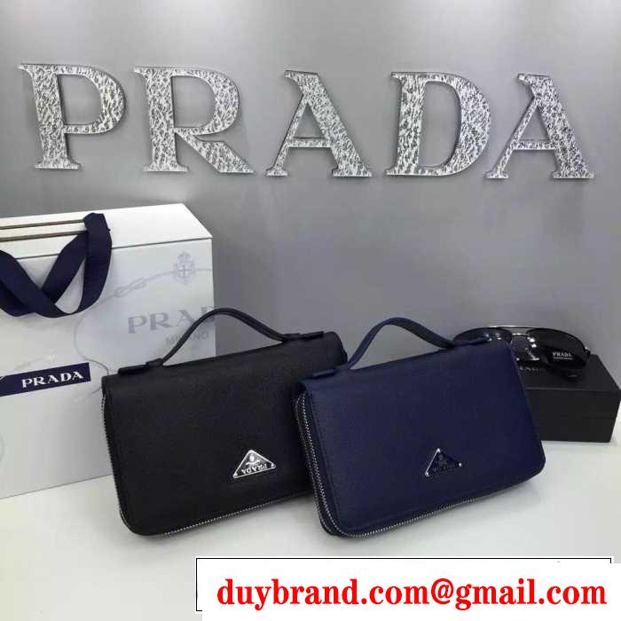 お買い得　秋冬 prada プラダ 豊富な収納力を誇る　ポーチ 多色選択可