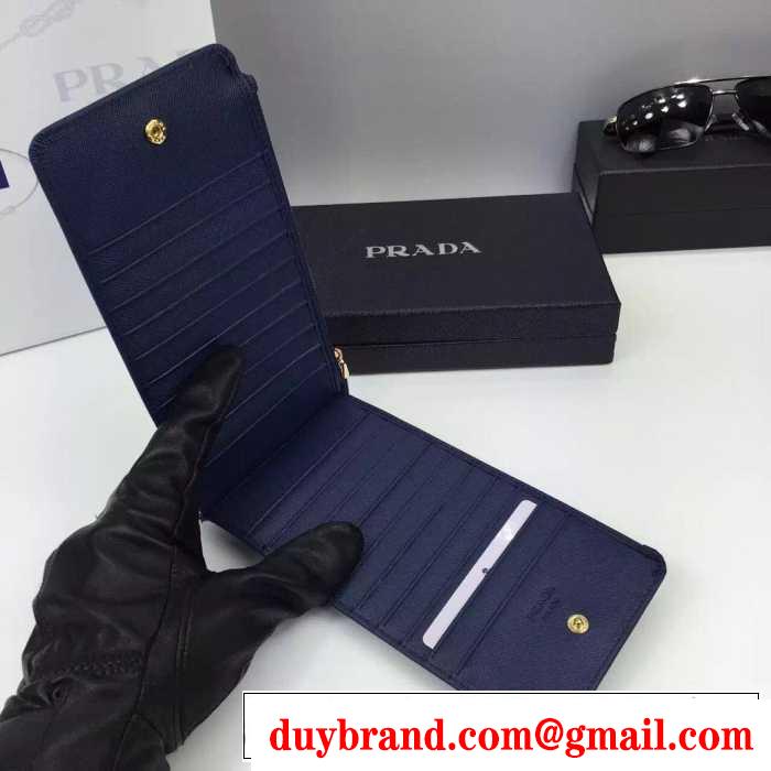 プレゼントに　秋冬 PRADA プラダ カードケース　高品質やシンプル 5色可選