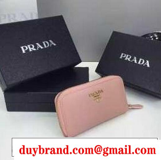 機能性に優れた　秋冬 prada プラダ 上質なchất liệuでキーケース 4色可選 