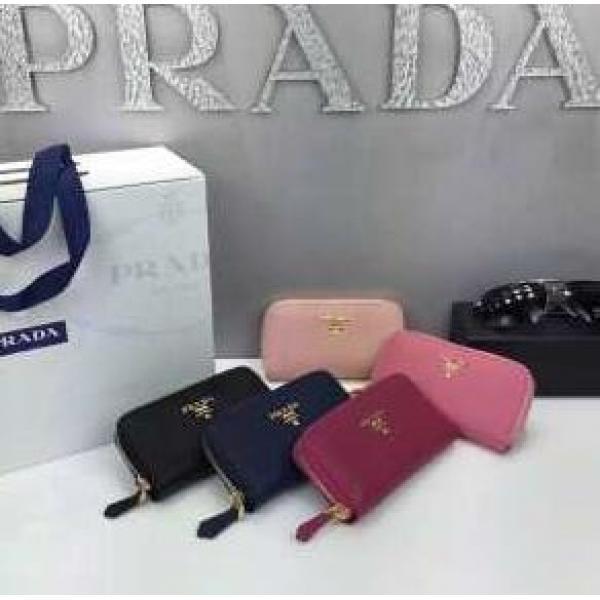 Chức năng cao Autumn / Winter Prada Prada Prada Key Case 4 -Colored _ Prada Ladies Wallet