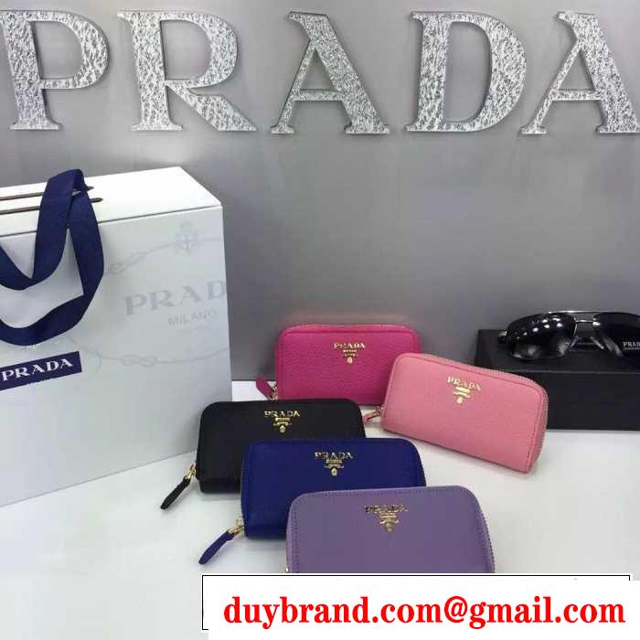 個性的なデザイン　秋冬 prada プラダ 魅力的なキーケース 5色可選