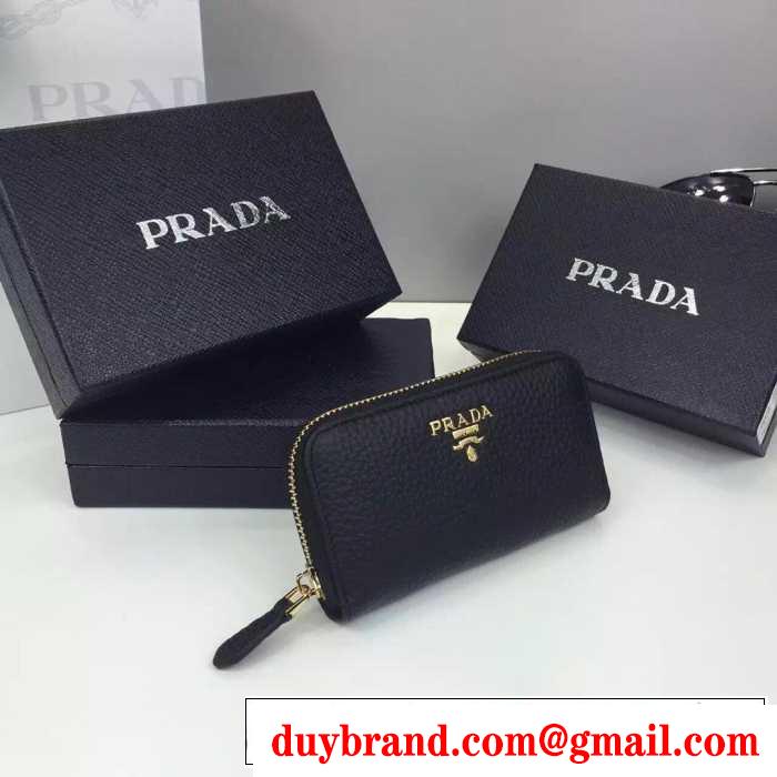 個性的なデザイン　秋冬 prada プラダ 魅力的なキーケース 5色可選