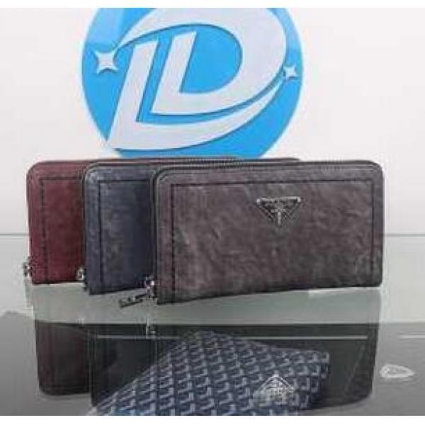 Mùa thu đẹp / mùa đông Prada Prada rất nhiều trường hợp kinh doanh 3 Lựa chọn màu_ PRADA MEN's Wallet _ Wallet nam _ Thương hiệu cửa hàng đặt hàng thư giá rẻ