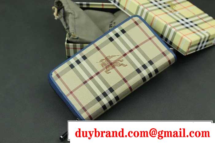 お洒落な burberry バーバリー　 プレゼントに 長財布 5色可選