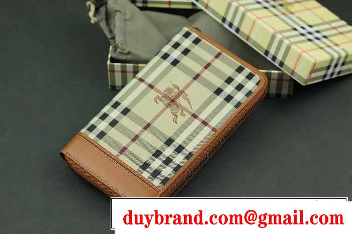お洒落な burberry バーバリー　 プレゼントに 長財布 5色可選