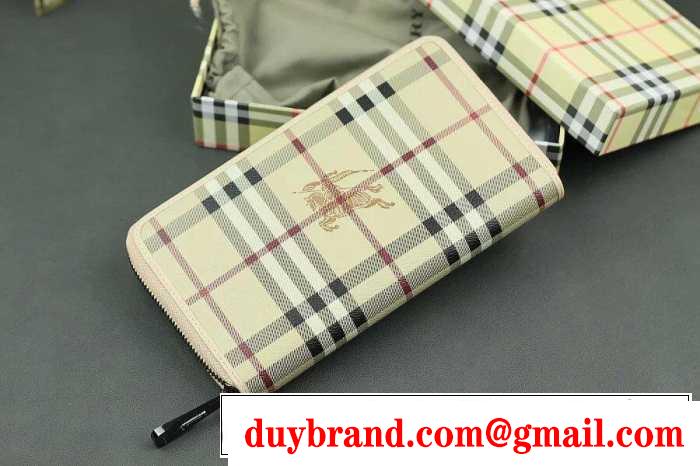お洒落な burberry バーバリー　 プレゼントに 長財布 5色可選