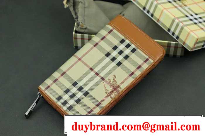 お洒落な burberry バーバリー　 プレゼントに 長財布 5色可選