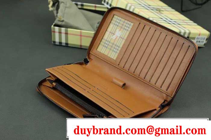 お洒落な burberry バーバリー　 プレゼントに 長財布 5色可選