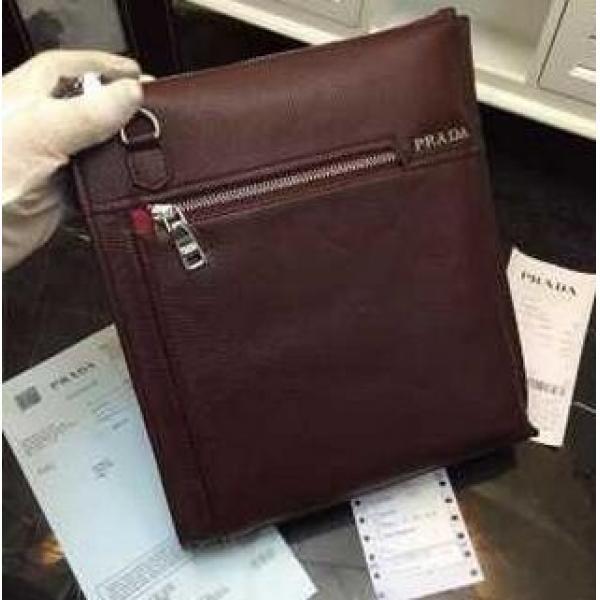 Prada Prada lưu trữ túi vai Túi chéo tinh vi Túi treo 3 màu sắc