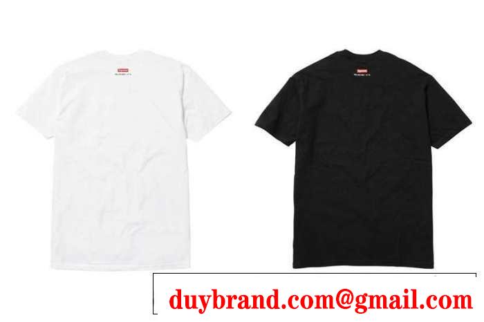 軽めの肌触りと程良い　シュプリーム 半袖tシャツ 2色可選 スタイルを演出するアイテム