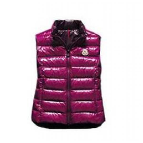 Bán Moncler Garney Ladies Ladies xuất sắc xuống Vest Wine Red