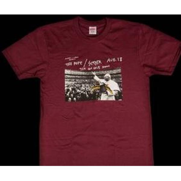 Thiết kế đơn giản Suprem Skin -Friendly T -Shirt Burgundy _ Tay áo ngắn T -Shirt _ Men Fashion_ Thương hiệu cửa hàng đặt hàng qua thư giá rẻ