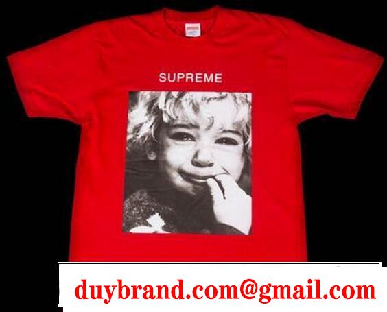 理想的なスタイル　シュプリーム　Supreme 15FW Crybaby Tee 肌触りの良さ　クライベイビーＴシャツ	レッド.